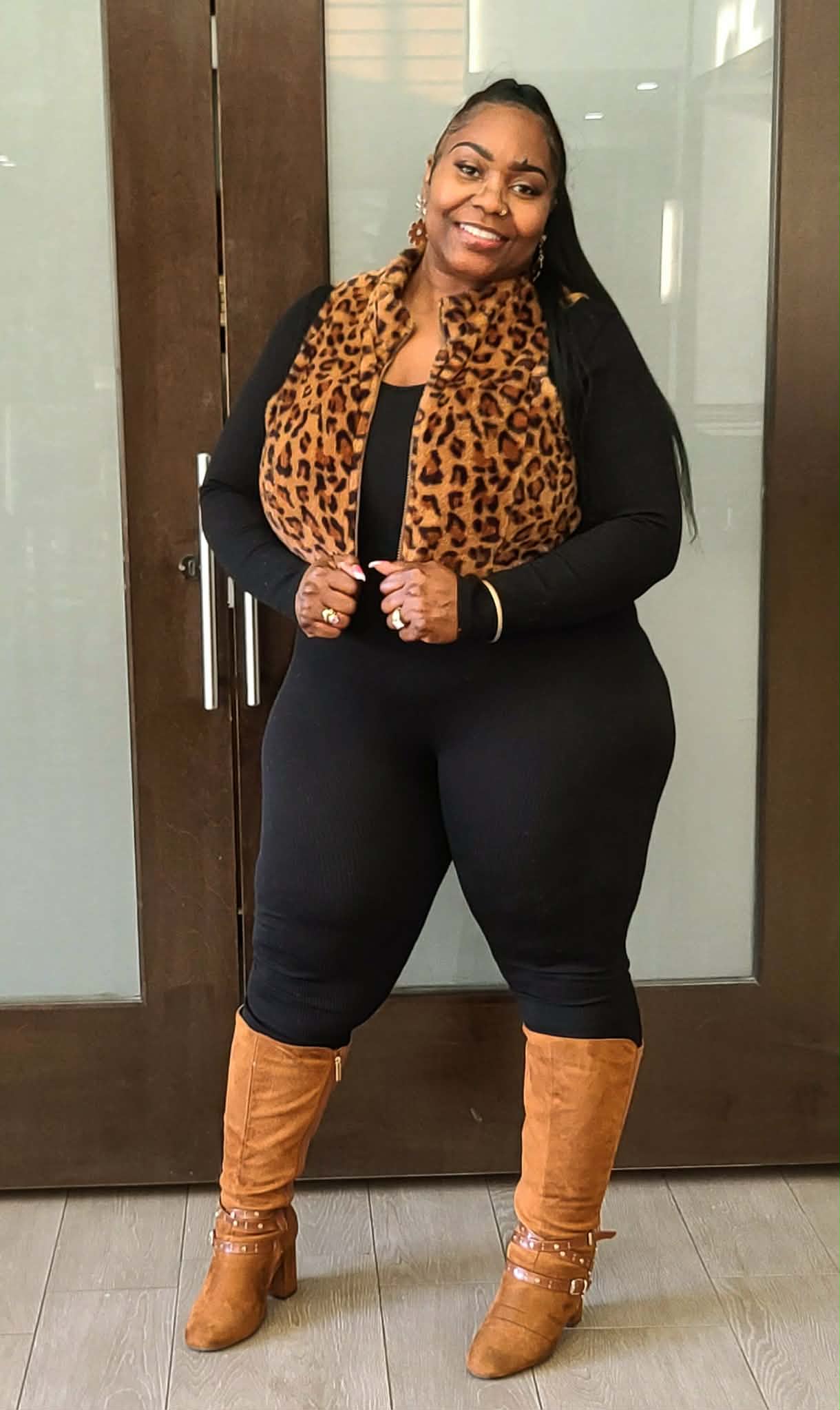 Wild Confidence Leopard Vest